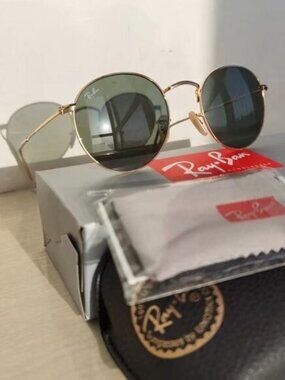 Authentic Ray-Ban Round Metal 3447 50 mm